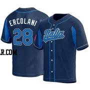 Alessandro Ercolani Men's Italy Baseball Navy Replica 2023 World Baseball Classic Jersey