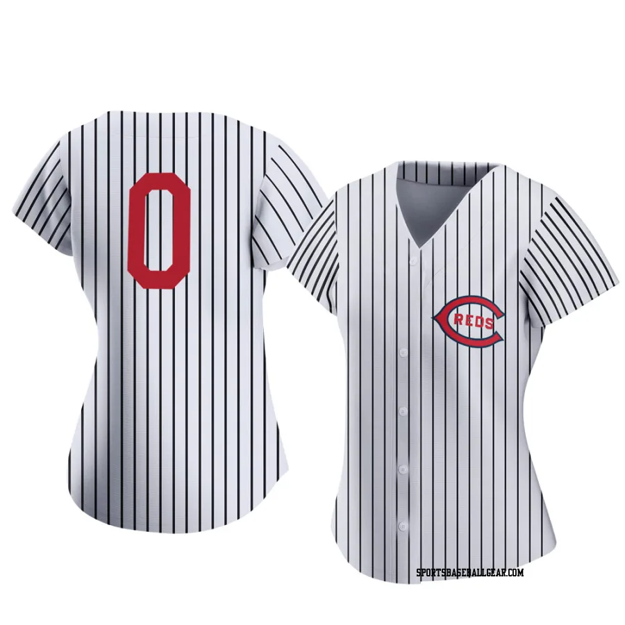 Alex Blandino Women's Cincinnati Reds White Replica 2022 Field Of Dreams Jersey