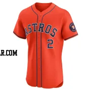 Alex Bregman Men's Houston Astros Orange Elite Alternate Vapor Premier Jersey