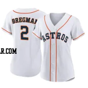 Alex Bregman Women's Houston Astros White Authentic 2022 World Series Home Jersey