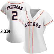 Alex Bregman Women's Houston Astros White Authentic Home Jersey