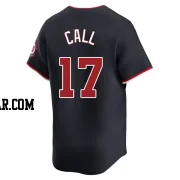 Alex Call Youth Washington Nationals Navy Limited Alternate Jersey