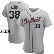 Alex Cobb Men's Detroit Tigers Gray Authentic Road Jersey