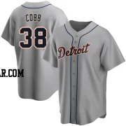 Alex Cobb Men's Detroit Tigers Gray Replica Road Jersey