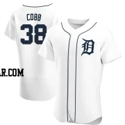 Alex Cobb Men's Detroit Tigers White Authentic Home Jersey