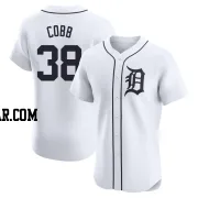 Alex Cobb Men's Detroit Tigers White Elite Home Jersey