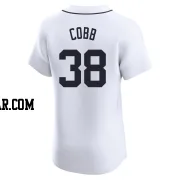 Alex Cobb Men's Detroit Tigers White Elite Home Jersey