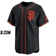 Alex Cobb Men's San Francisco Giants Black Limited Alternate Jersey