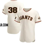 Alex Cobb Men's San Francisco Giants Cream Authentic Home Jersey