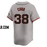 Alex Cobb Men's San Francisco Giants Gray Limited Away Jersey