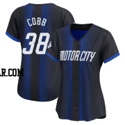 Alex Cobb Women's Detroit Tigers Blue Limited 2024 City Connect Jersey