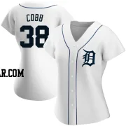 Alex Cobb Women's Detroit Tigers White Authentic Home Jersey