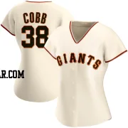 Alex Cobb Women's San Francisco Giants Cream Authentic Home Jersey