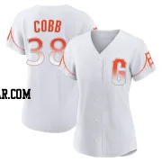 Alex Cobb Women's San Francisco Giants White Authentic 2021 City Connect Jersey