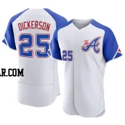 Alex Dickerson Men's Atlanta Braves White Authentic 2023 City Connect Jersey