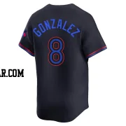 Alex Gonzalez Men's Toronto Blue Jays Black Limited 2024 City Connect Jersey