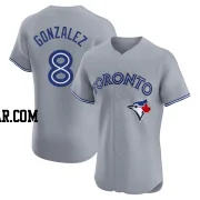 Alex Gonzalez Men's Toronto Blue Jays Gray Elite Road Jersey