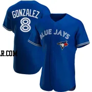 Alex Gonzalez Men's Toronto Blue Jays Royal Authentic Alternate Jersey