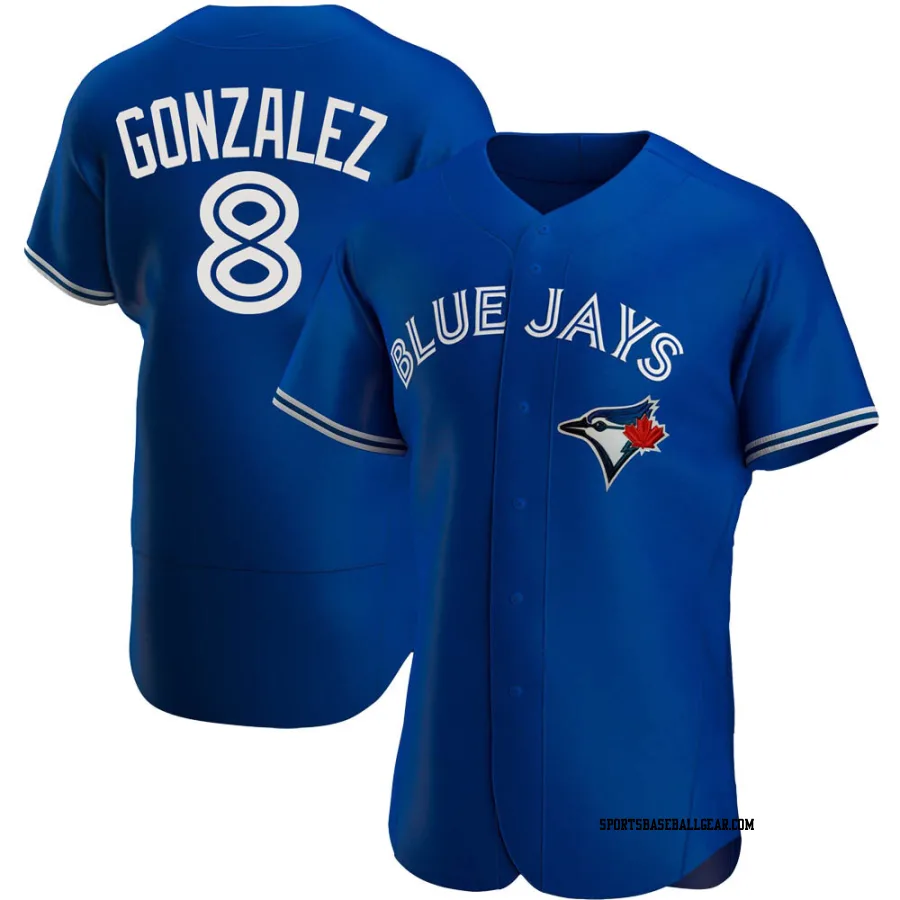 Alex Gonzalez Men's Toronto Blue Jays Royal Authentic Alternate Jersey