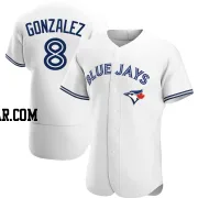 Alex Gonzalez Men's Toronto Blue Jays White Authentic Home Jersey