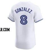 Alex Gonzalez Men's Toronto Blue Jays White Elite Home Jersey