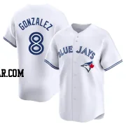 Alex Gonzalez Men's Toronto Blue Jays White Limited Home Jersey