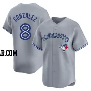 Alex Gonzalez Youth Toronto Blue Jays Gray Limited Away Jersey