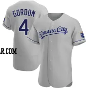 Alex Gordon Men's Kansas City Royals Gray Authentic Road Jersey