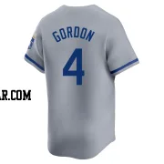 Alex Gordon Men's Kansas City Royals Gray Limited Away Jersey