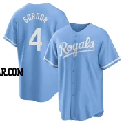 Alex Gordon Men's Kansas City Royals Light Blue Replica 2022 Alternate Jersey