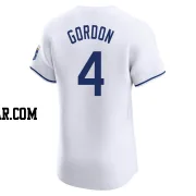 Alex Gordon Men's Kansas City Royals White Elite Home Jersey