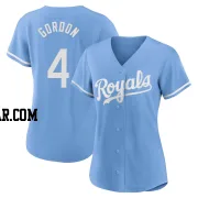 Alex Gordon Women's Kansas City Royals Light Blue Authentic 2022 Alternate Jersey