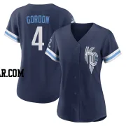 Alex Gordon Women's Kansas City Royals Navy Authentic 2022 City Connect Jersey