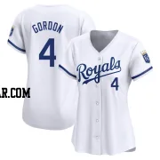 Alex Gordon Women's Kansas City Royals White Limited Home Jersey