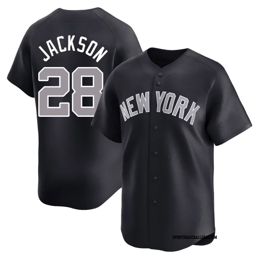 Alex Jackson Men's New York Yankees Navy Limited Alternate Jersey