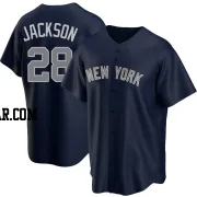 Alex Jackson Men's New York Yankees Navy Replica Alternate Jersey