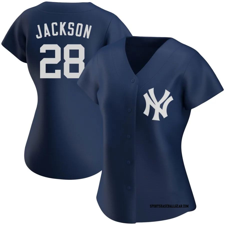 Alex Jackson Women's New York Yankees Navy Authentic Alternate Team Jersey