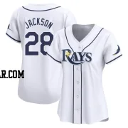 Alex Jackson Women's Tampa Bay Rays White Limited Home Jersey