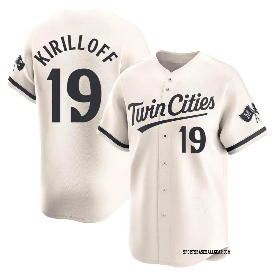 Alex Kirilloff Men's Minnesota Twins Cream Limited Alternate Jersey