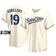 Alex Kirilloff Men's Minnesota Twins Cream Replica Alternate Jersey