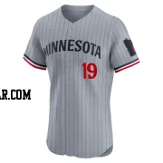 Alex Kirilloff Men's Minnesota Twins Gray Elite Road Jersey