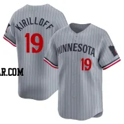 Alex Kirilloff Men's Minnesota Twins Gray Limited Road Jersey