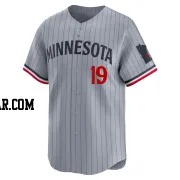 Alex Kirilloff Men's Minnesota Twins Gray Limited Road Jersey