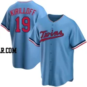 Alex Kirilloff Men's Minnesota Twins Light Blue Replica Alternate Jersey