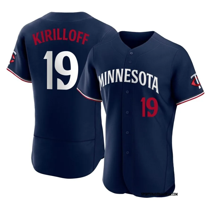 Alex Kirilloff Men's Minnesota Twins Navy Authentic Alternate Jersey