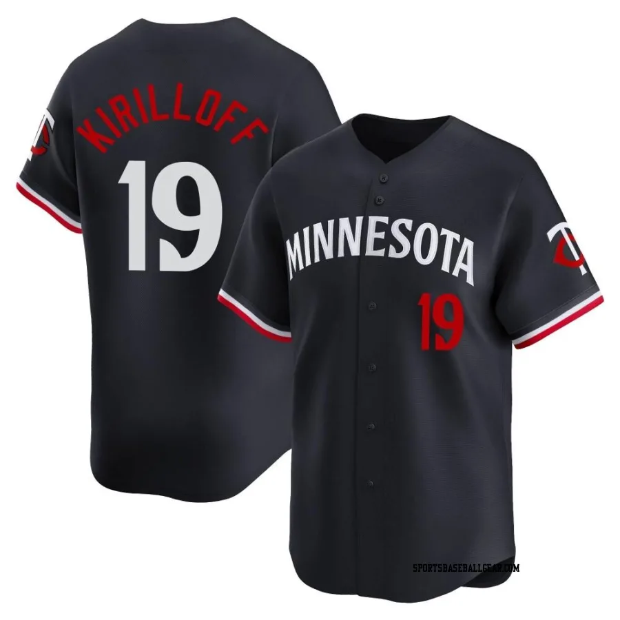 Alex Kirilloff Men's Minnesota Twins Navy Limited Alternate Jersey