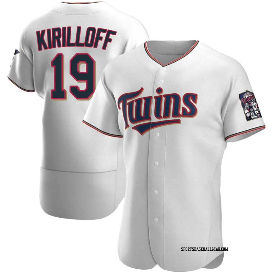 Alex Kirilloff Men's Minnesota Twins White Authentic Home Jersey