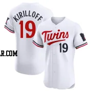 Alex Kirilloff Men's Minnesota Twins White Elite Home Jersey