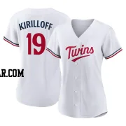 Alex Kirilloff Women's Minnesota Twins White Authentic Home Jersey