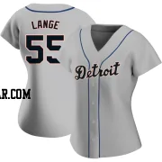 Alex Lange Women's Detroit Tigers Gray Authentic Road Jersey